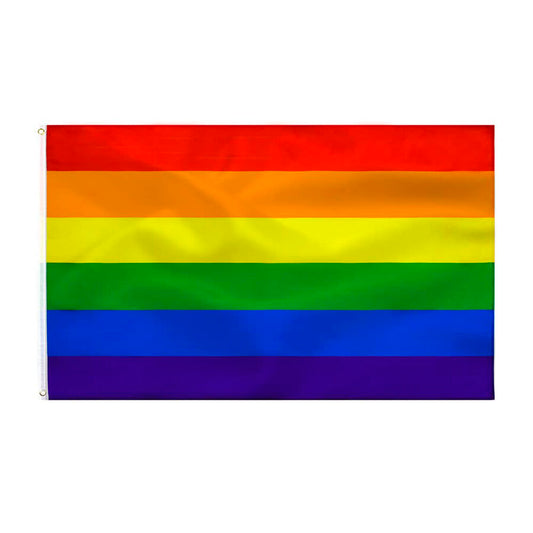 Drapeau arc-en-ciel 90 x 150 cm – Fierté