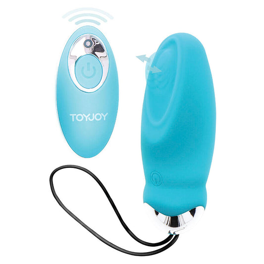 Happiness im so eggcited vibrateur télécommande bleu – Toyjoy