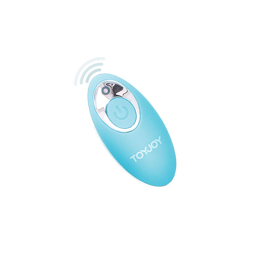 Happiness im so eggcited vibrateur télécommande bleu – Toyjoy