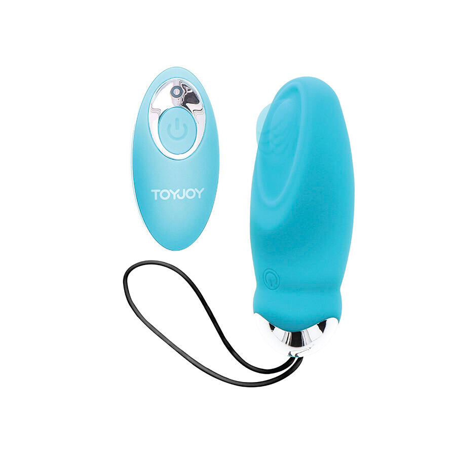Happiness im so eggcited vibrateur télécommande bleu – Toyjoy