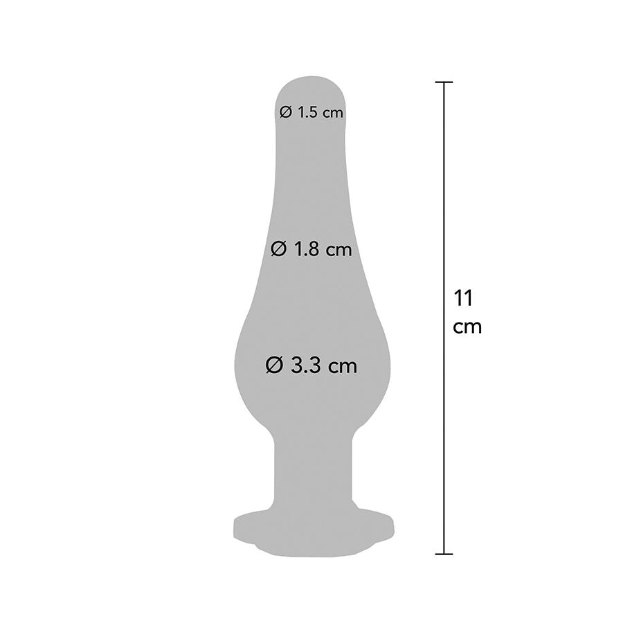 Plug anal moyen diamond butt bijou – Toyjoy