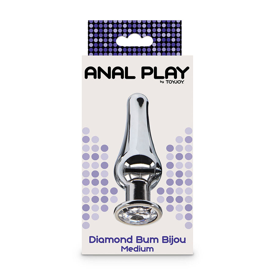 Plug anal moyen diamond butt bijou – Toyjoy