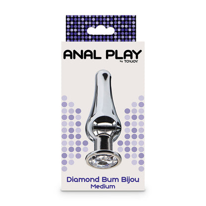Plug anal moyen diamond butt bijou – Toyjoy