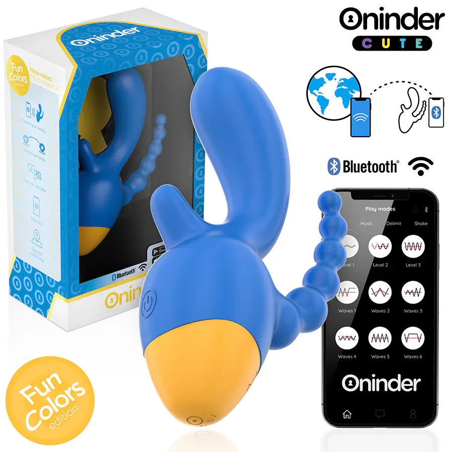 Oninder Cute – Love 3 Some Triple Vibrateur Application Gratuite Dans le Monde Entier