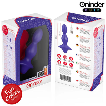 Oninder Cute – Dilatateur Anal Vibrant Love Butt Application Mondiale Gratuite