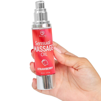 Huile de massage à la fraise – Secretplay