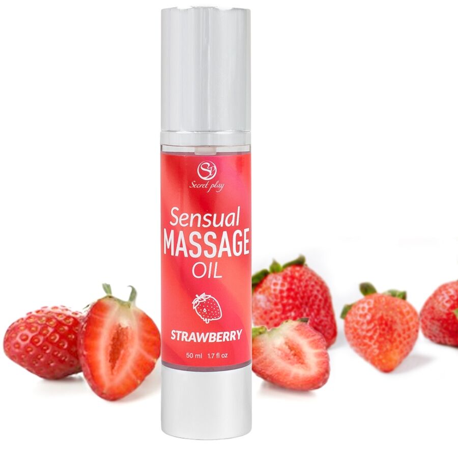 Huile de massage à la fraise – Secretplay