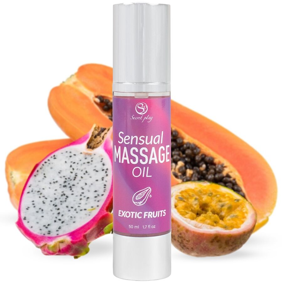 Huile de massage aux fruits exotiques – Secretplay