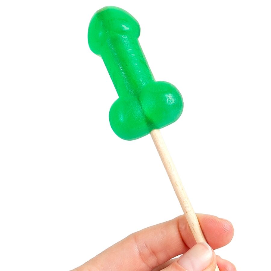 Sucette pénis bonbon à la menthe avec effet rafraîchissant – Secretplay