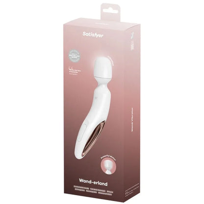 Satisfyer Wand – Erland Masseur Vibrant Blanc