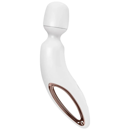 Satisfyer Wand – Erland Masseur Vibrant Blanc