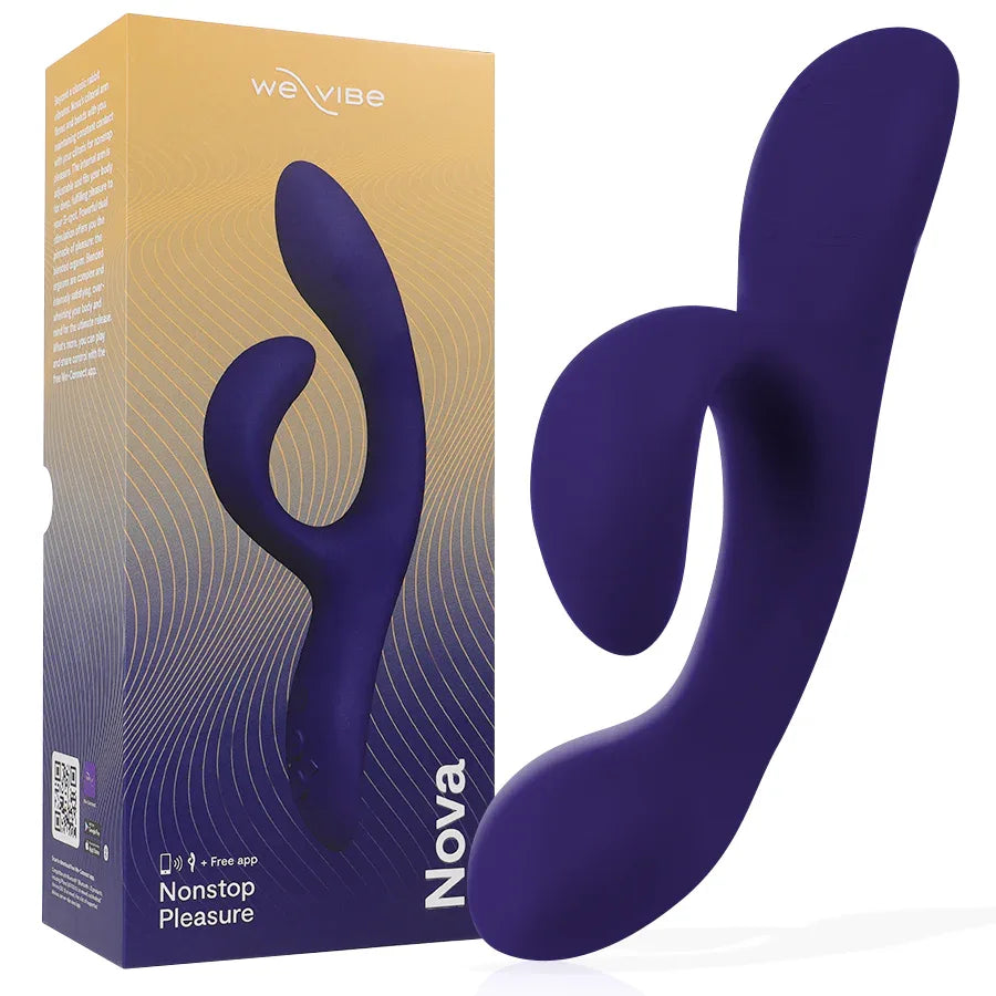 We Vibe – Vibrateur Lapin Nova 3 Bleu Nuit