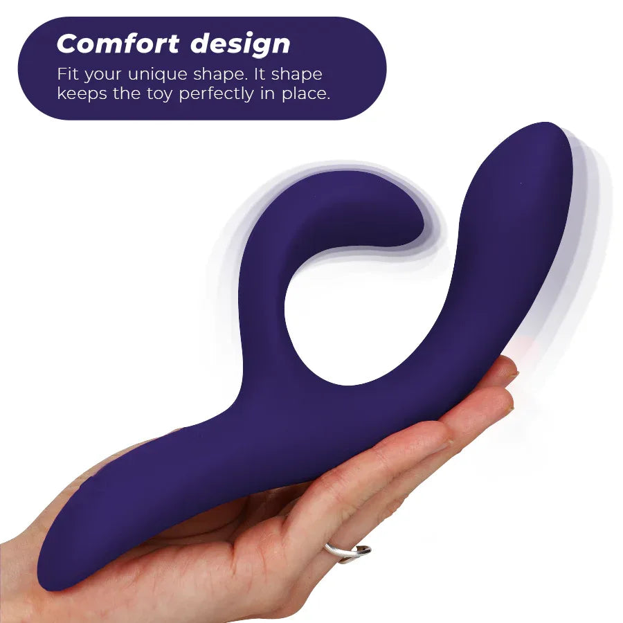 We Vibe – Vibrateur Lapin Nova 3 Bleu Nuit