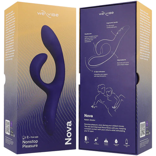 We Vibe – Vibrateur Lapin Nova 3 Bleu Nuit