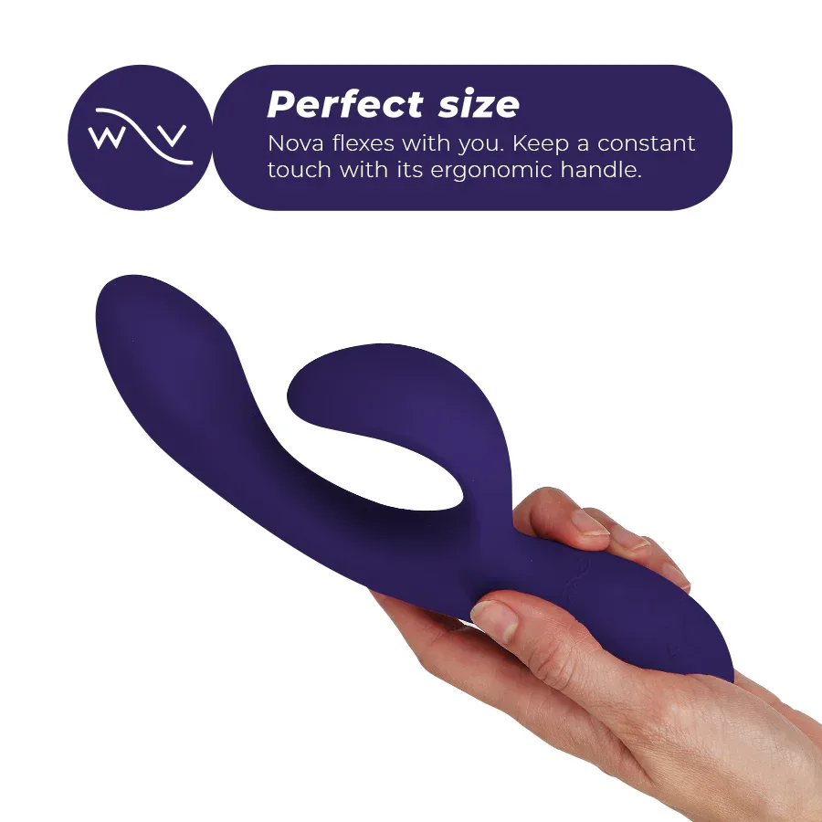 We Vibe – Vibrateur Lapin Nova 3 Bleu Nuit