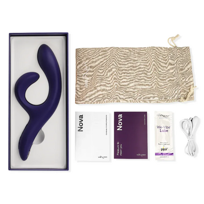 We Vibe – Vibrateur Lapin Nova 3 Bleu Nuit