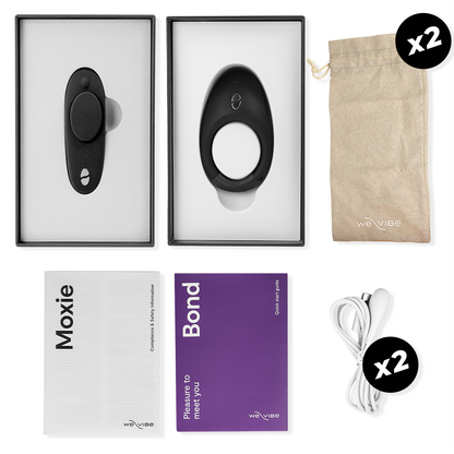 WE-VIBE - TEASE NOSOTROS SET BOND + MOXIE