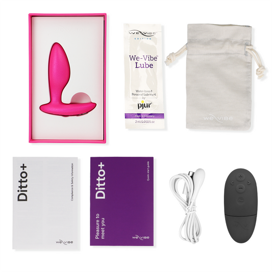 WE-VIBE - DITTO+ VIBRATEUR ANAL PLUG NOIR