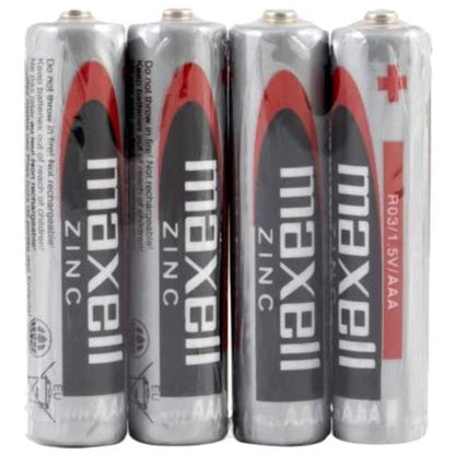 Batterie au manganèse aaa R03 rétractable*4 – Maxell
