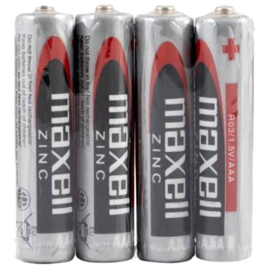 Batterie au manganèse aaa R03 rétractable*4 – Maxell