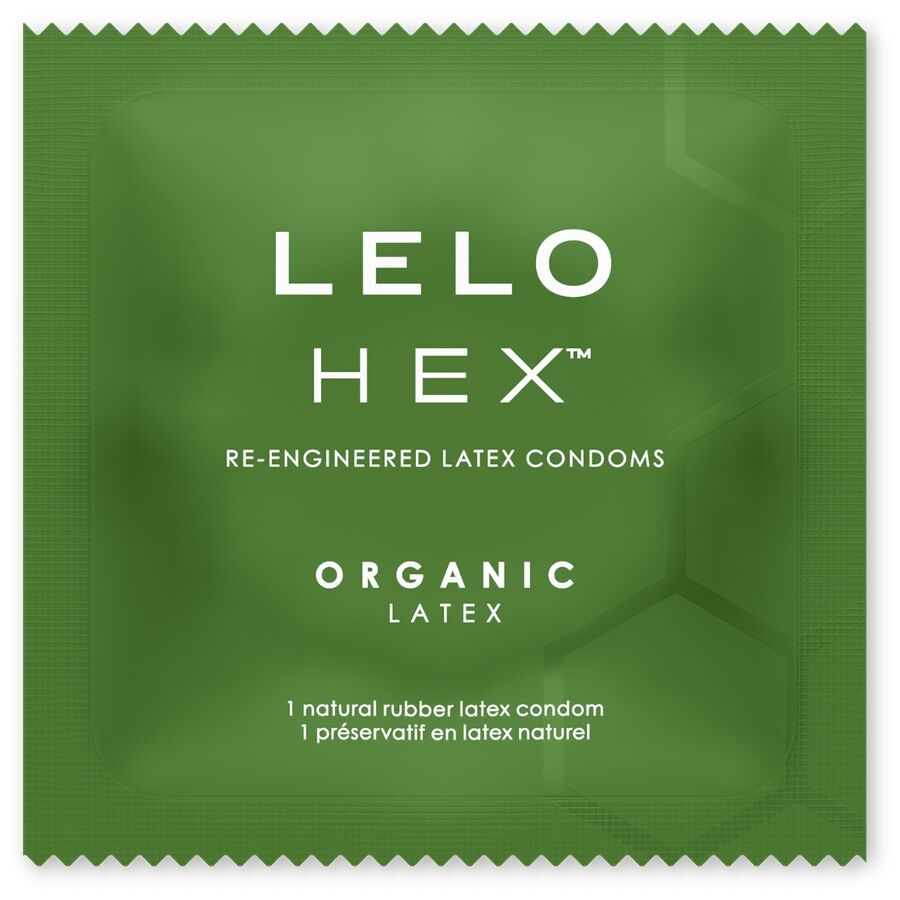 LELO - HEX BOÎTE DE PRÉSERVATIFS BIOLOGIQUES 36 UNITÉS