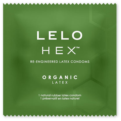LELO - HEX BOÎTE DE PRÉSERVATIFS BIOLOGIQUES 36 UNITÉS