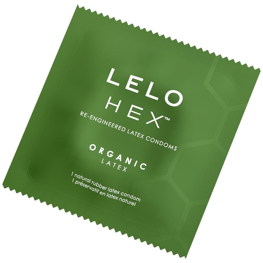 LELO - HEX BOÎTE DE PRÉSERVATIFS BIOLOGIQUES 36 UNITÉS