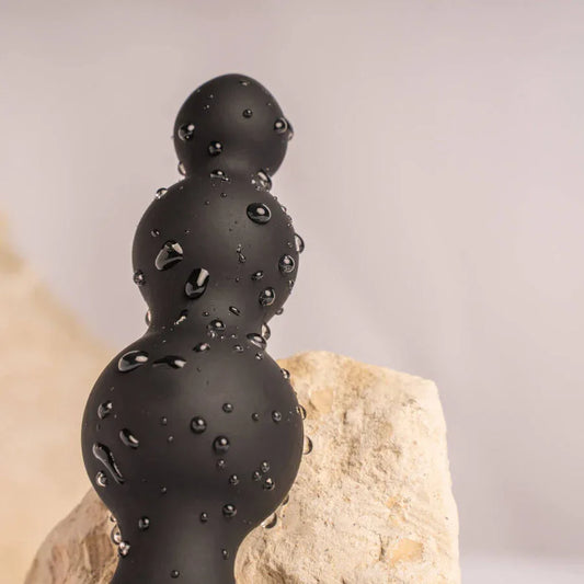 Rocks – Off – Rocks Off Petite Sensations Bubbles Anal Plug Vibrateur Noir
