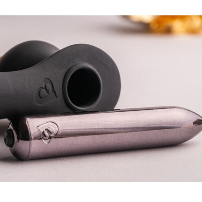 ROCKS-OFF - RO-ZEN RRO PLUG ANAL AVEC ANNEAU PÉNIS VIBRANT NOIR