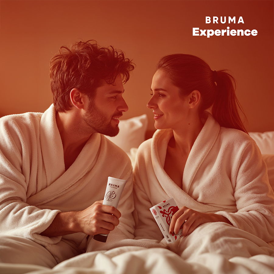BRUMA XPERIENCE - KIT TENTATION FRAISE DOUCE AVEC AMPLIFICATEUR D'ORGASME