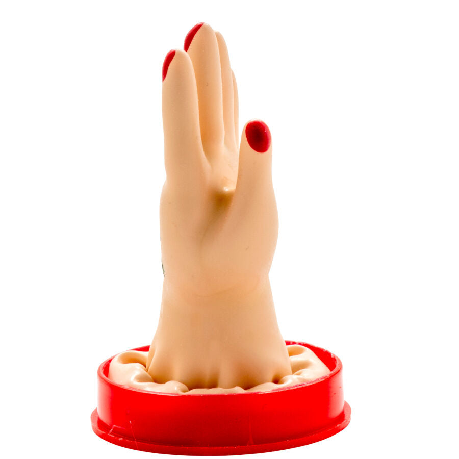 Préservatifs fantaisie peints à la main modèle main 1 – Condomerie