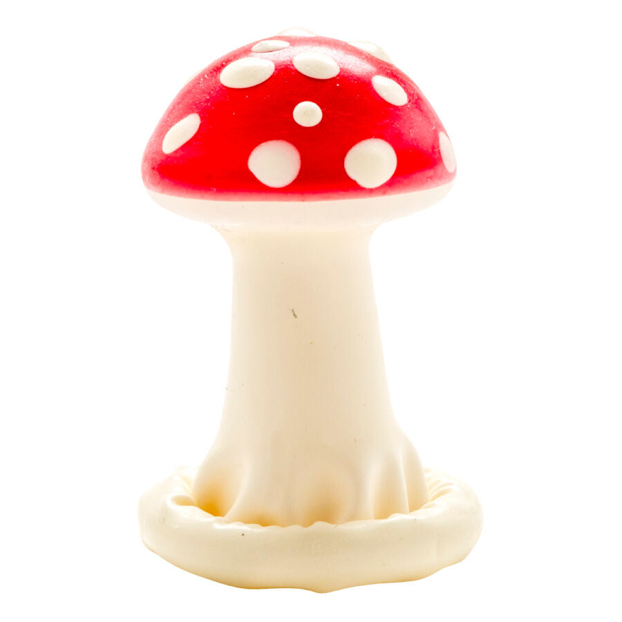 Préservatifs fantaisie peints à la main modèle champignon 1 – Condomerie