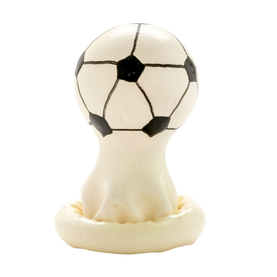 Préservatifs fantaisie peints à la main football – Condomerie