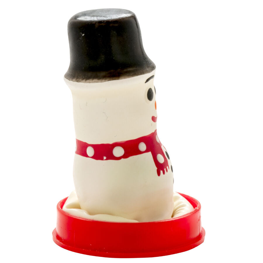 Préservatifs fantaisie peints à la main bonhomme de neige – Condomerie