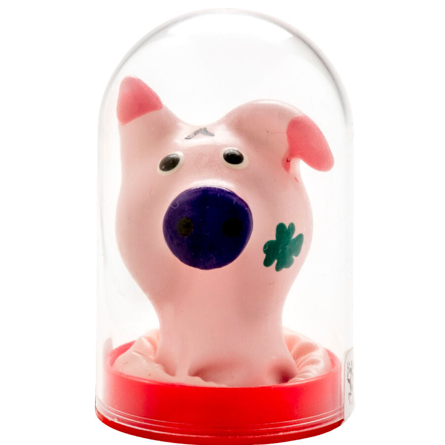 Préservatifs fantaisie peints à la main tête de cochon – Condomerie