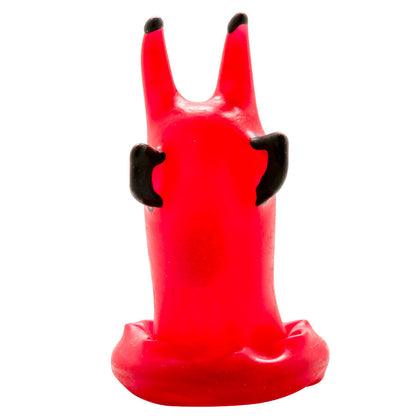 Préservatifs fantaisie peints à la main rouge devil – Condomerie