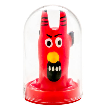 Préservatifs fantaisie peints à la main rouge devil – Condomerie