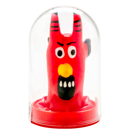 Préservatifs fantaisie peints à la main rouge devil – Condomerie