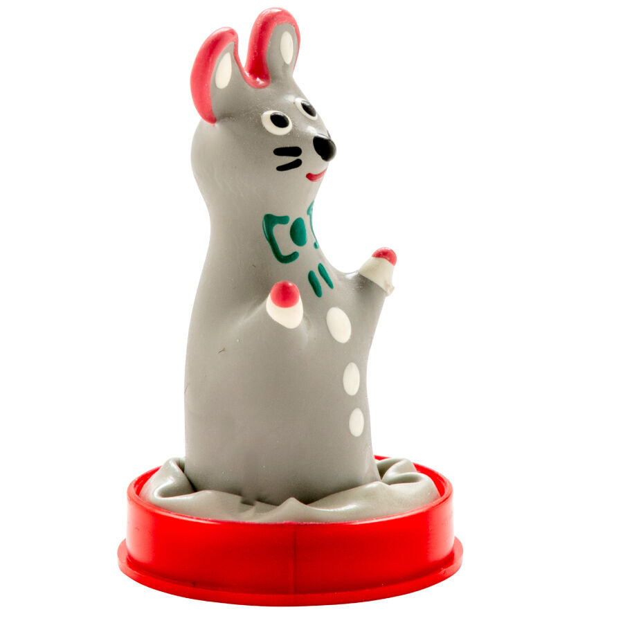 Préservatifs fantaisie peints à la main modèle souris 1 – Condomerie