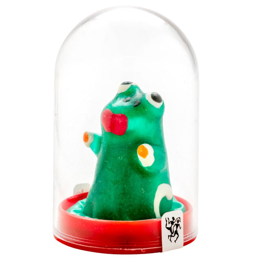 Préservatifs fantaisie peints à la main modèle grenouille 1 – Condomerie