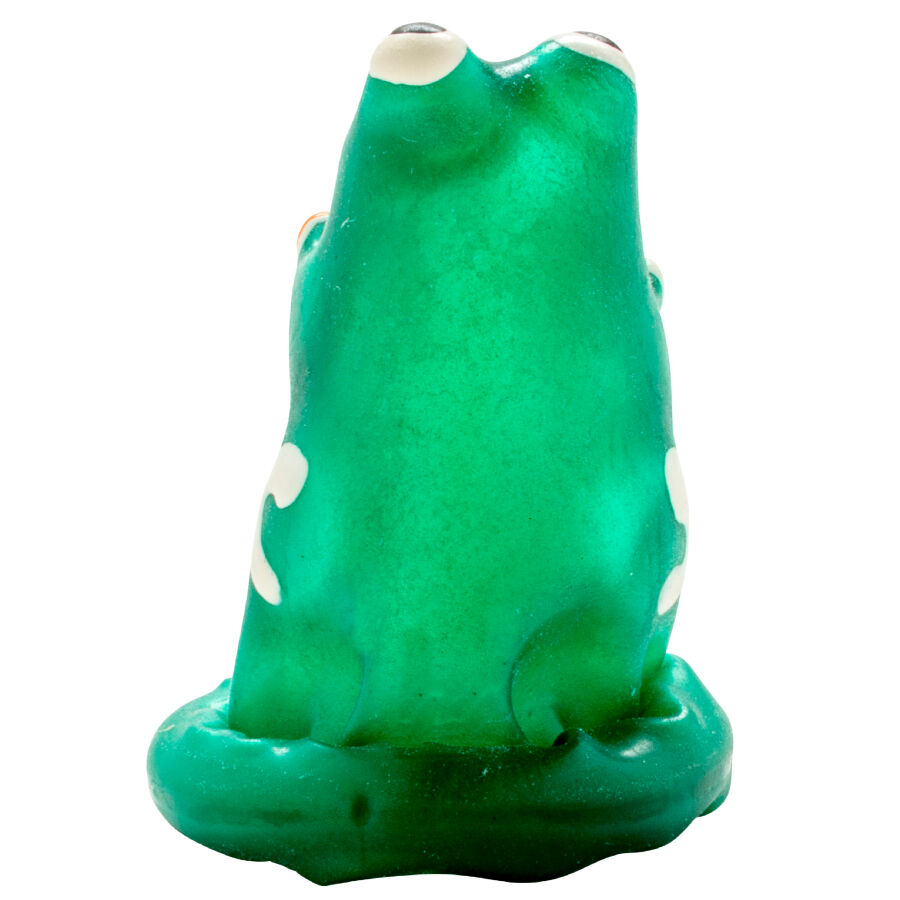 Préservatifs fantaisie peints à la main modèle grenouille 1 – Condomerie