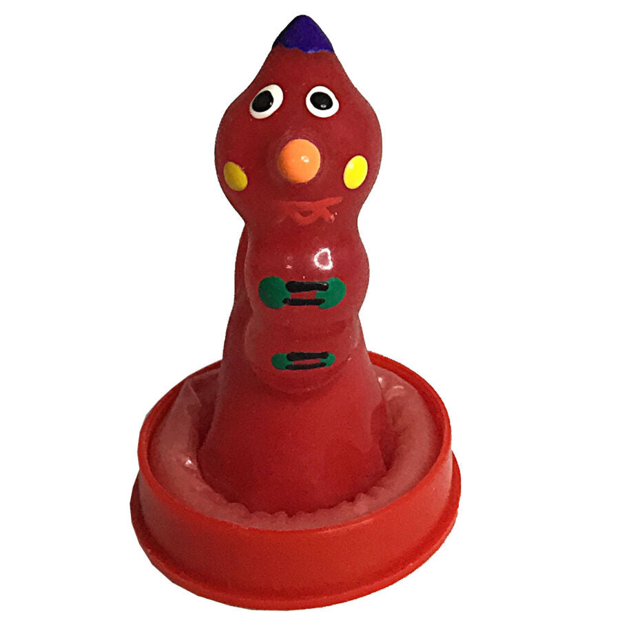 Préservatifs fantaisie peints à la main ver – Condomerie