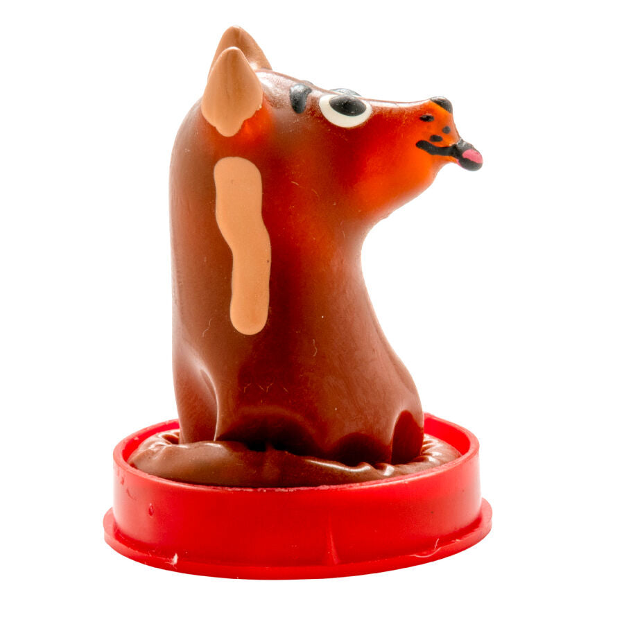 Préservatifs fantaisie peints à la main en forme de chien – Condomerie