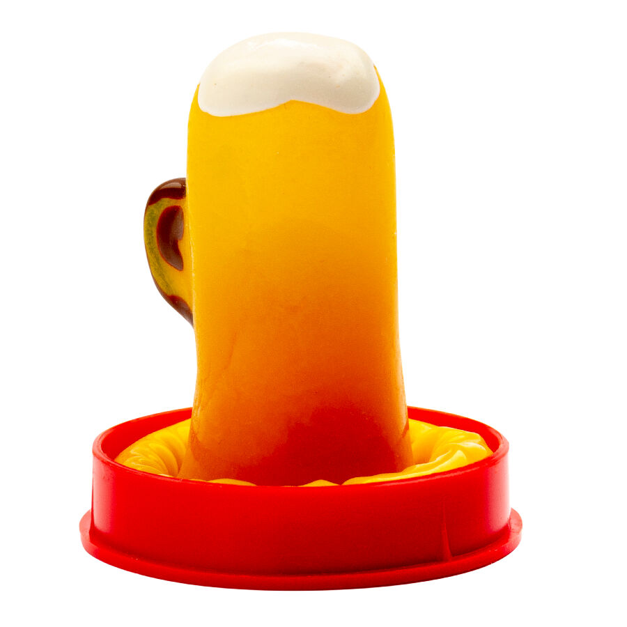 Préservatifs fantaisie peints à la main verre de bière – Condomerie