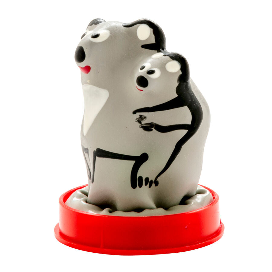 Préservatifs fantaisie peints à la main koala + young – Condomerie