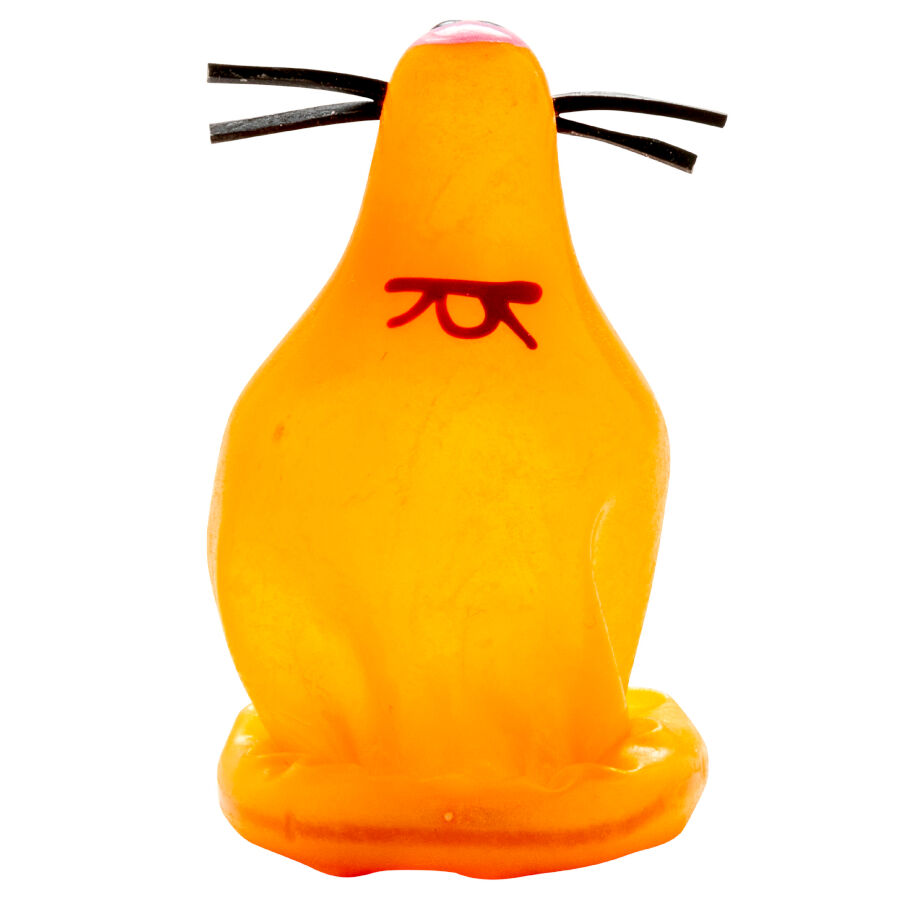 Préservatifs fantaisie peints à la main fox glued – Condomerie