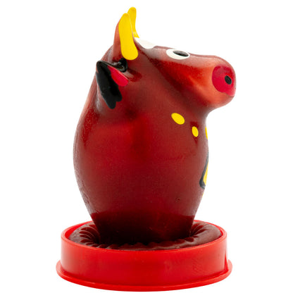 Préservatifs fantaisie peints à la main modèle taureau 1 – Condomerie