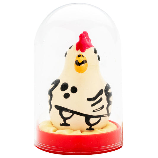 Préservatifs fantaisie peints à la main coq cocky – Condomerie