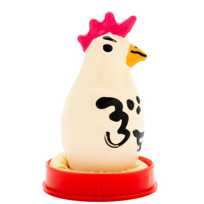 Préservatifs fantaisie peints à la main coq cocky – Condomerie