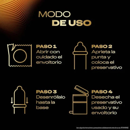 DUREX - CONNEXION TOTALE ULTRA FINE PLUS SANS LATEX 20 UNITÉS